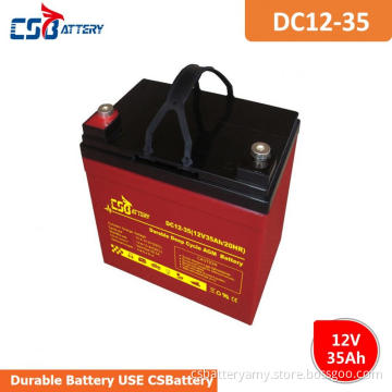 12v 35 Deep Cycle Battery
